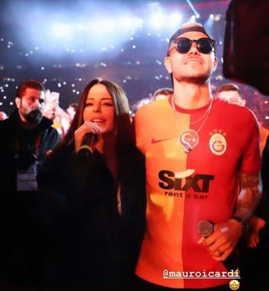 Simge Sağın ve Mauro Icardi