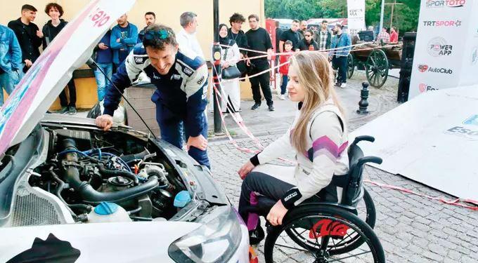 Türkiye’nin ilk engelli rallicisi 