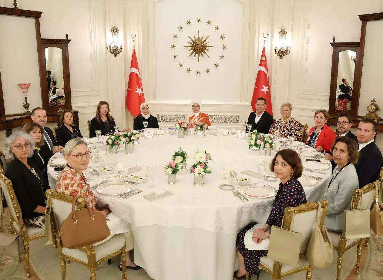 Emine Erdoğan Kültürel Diplomasi Programına katıldı