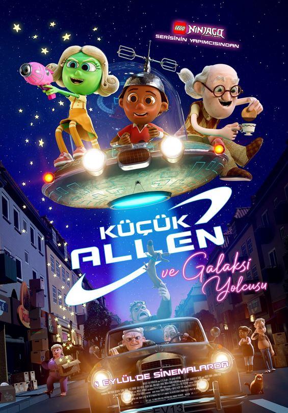 Küçük Allen ve Galaksi Yolcusu film afişi
