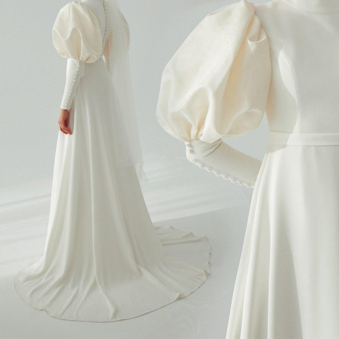 House Of Zarif Viola Model Nikah ve Çekim Elbisesi