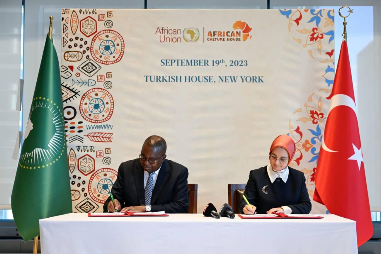 Afrika Kültür Evi Derneği ve Afrika Birliği arasında mutabakat zaptı imzalandı