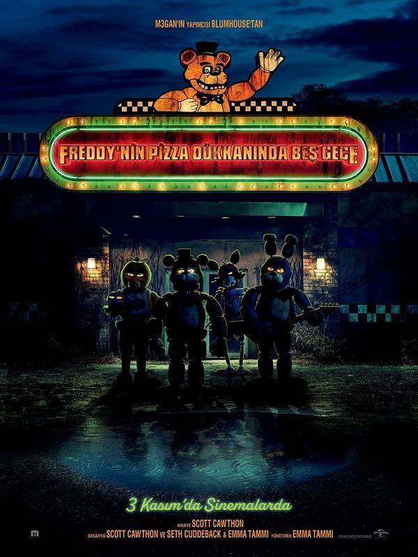Freddynin Pizza Dükkanında Beş Gece film afişi