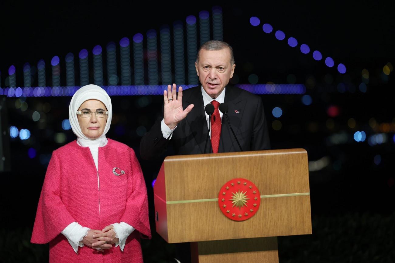 Recep Tayyip Erdoğan ve Emine Erdoğan