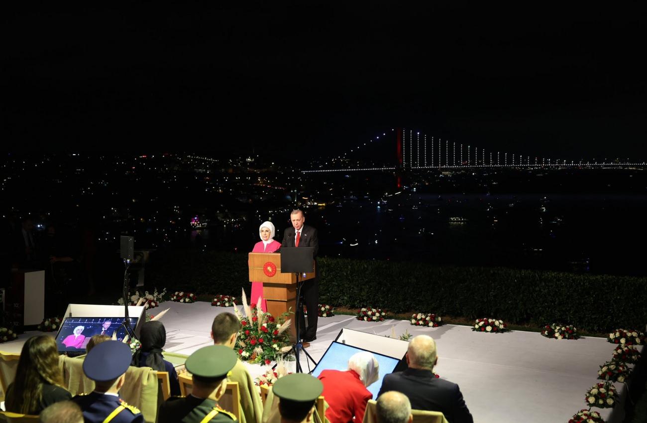 Recep Tayyip Erdoğan ve Emine Erdoğan 100. yıl etkinlikleri