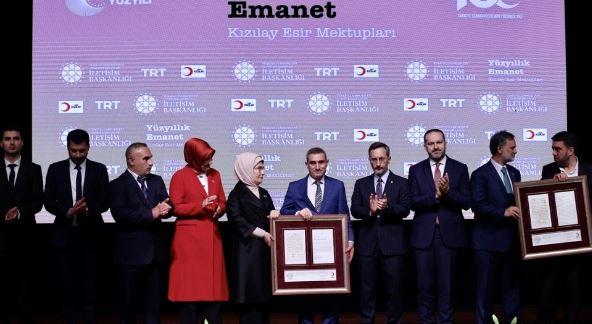 Emine Erdoğan Yüzyıllık Emanet Kızılay Esir Mektupları Sergisi