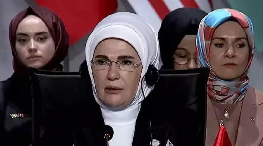 Emine Erdoğan Filistin İçin Tek Yürek Zirvesi