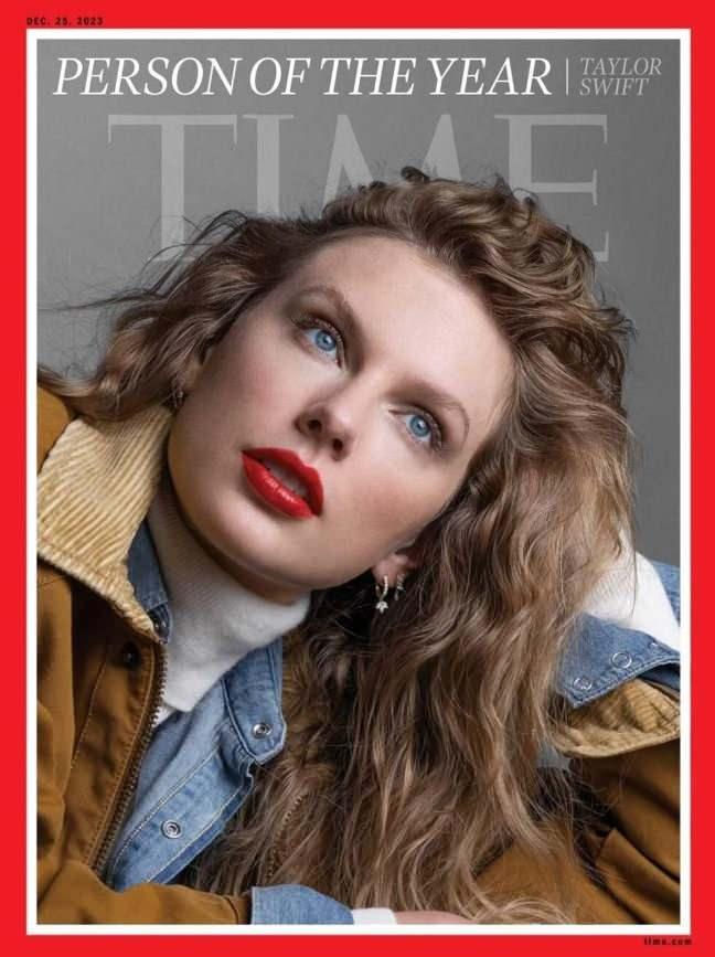 Taylor Swift Time dergisi kapağı