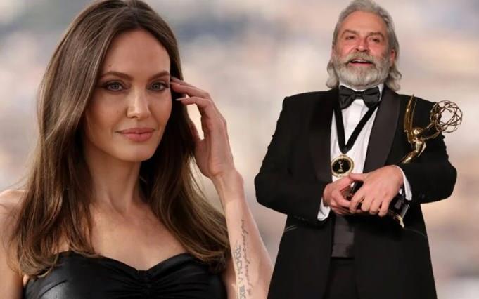 Haluk Bilginer ve Angelina Jolie