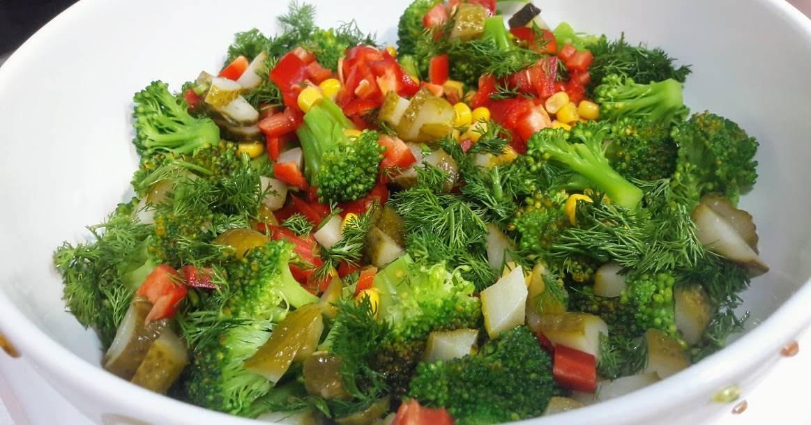 diyet brokoli salata kaç kalori