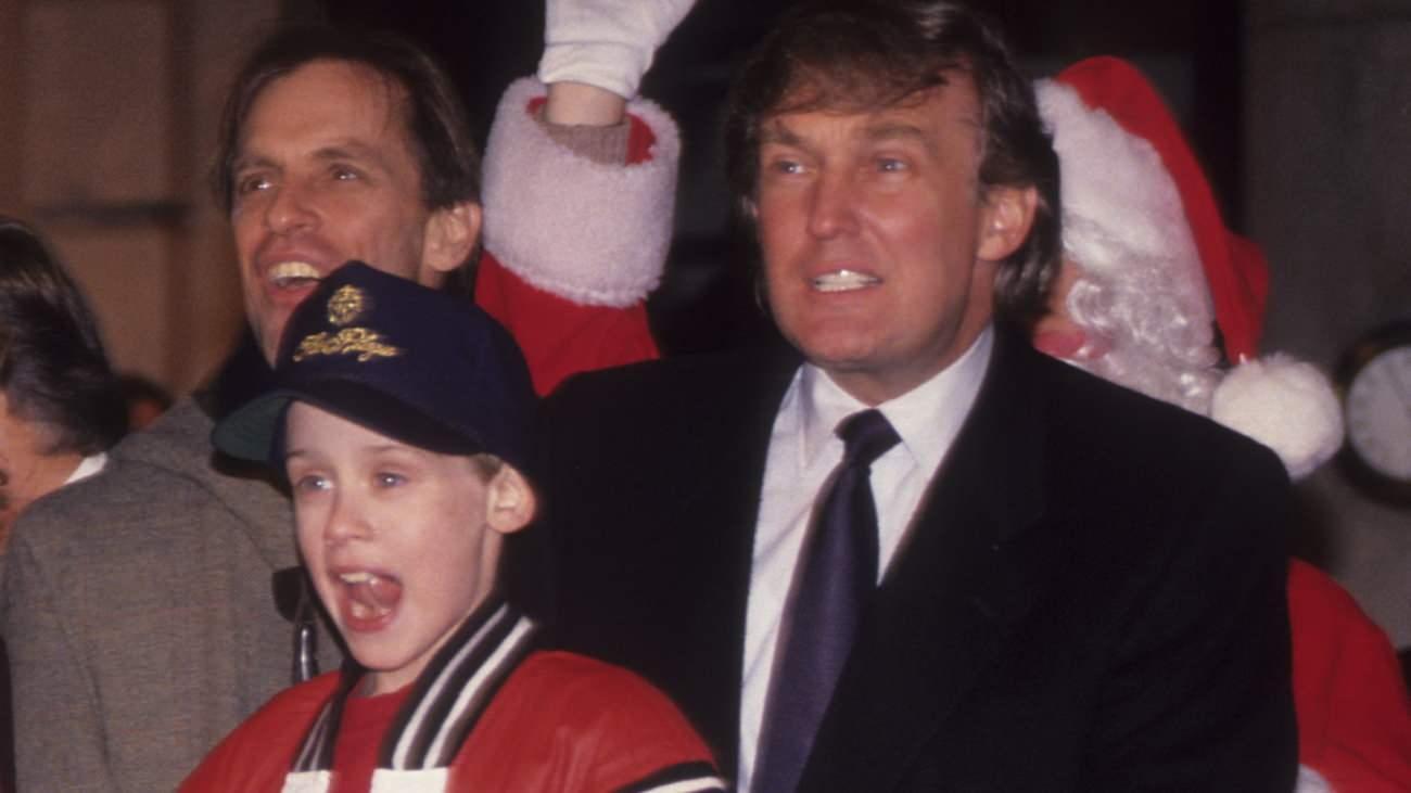 Donald Trump ve Macaulay Culkin