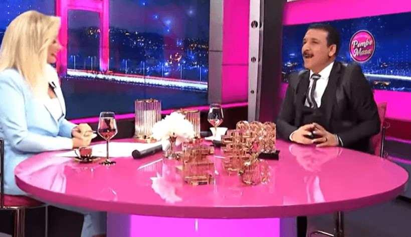 Latif Doğan, Özlem Esra Adanın sunumunu üstlendiği Pembe Masa programına katıldı