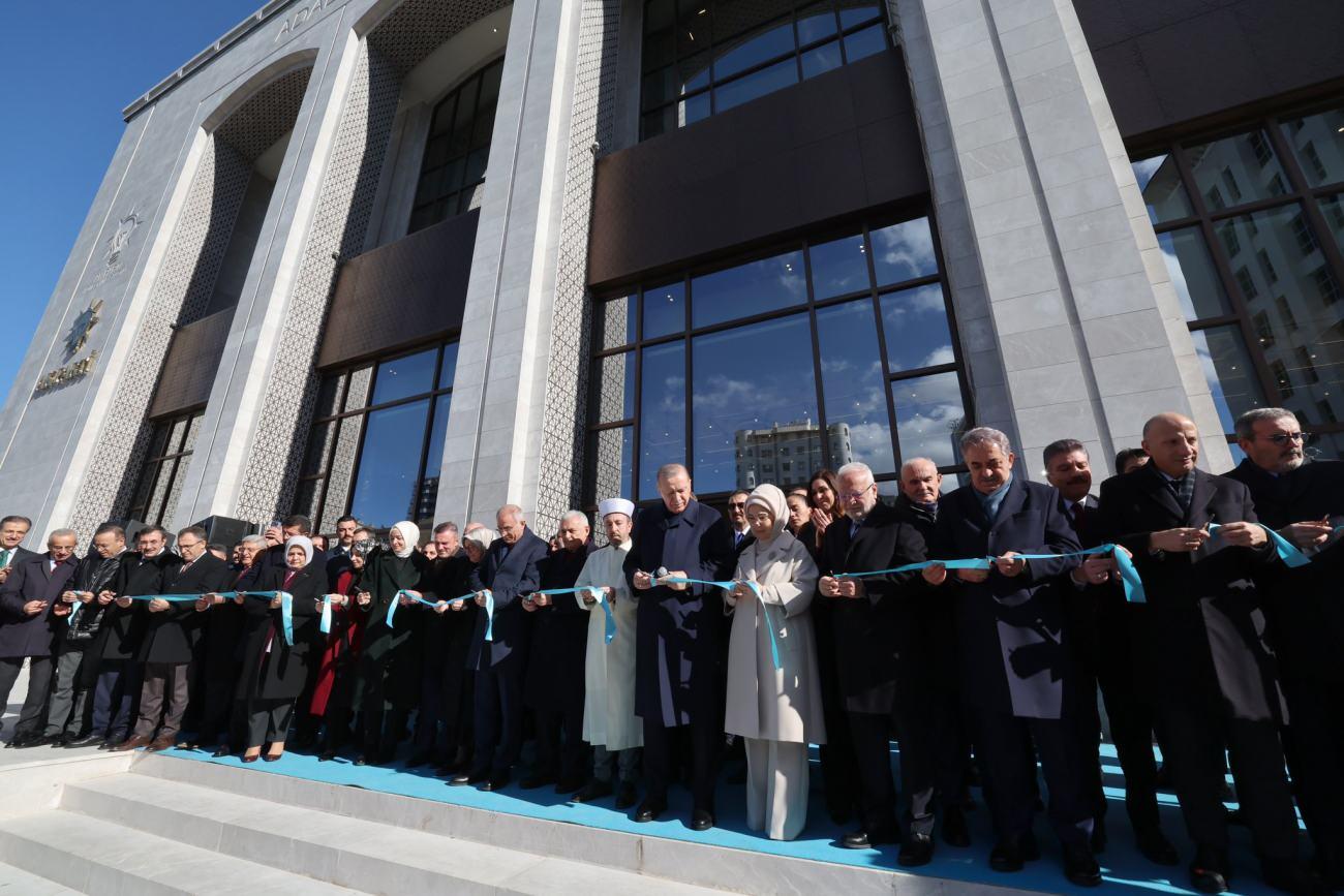Emine Erdoğan  AK Parti Kongre Merkezi açılışı 