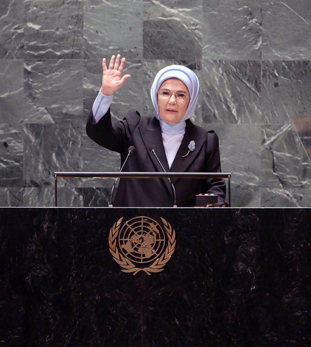 Emine Erdoğan  30 Mart Uluslararası Sıfır Atık Günü Birleşmiş Milletler Genel Kurulu konuşması