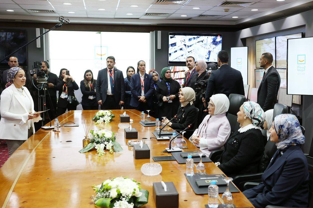 Emine Erdoğan Mısır ziyaretinde
