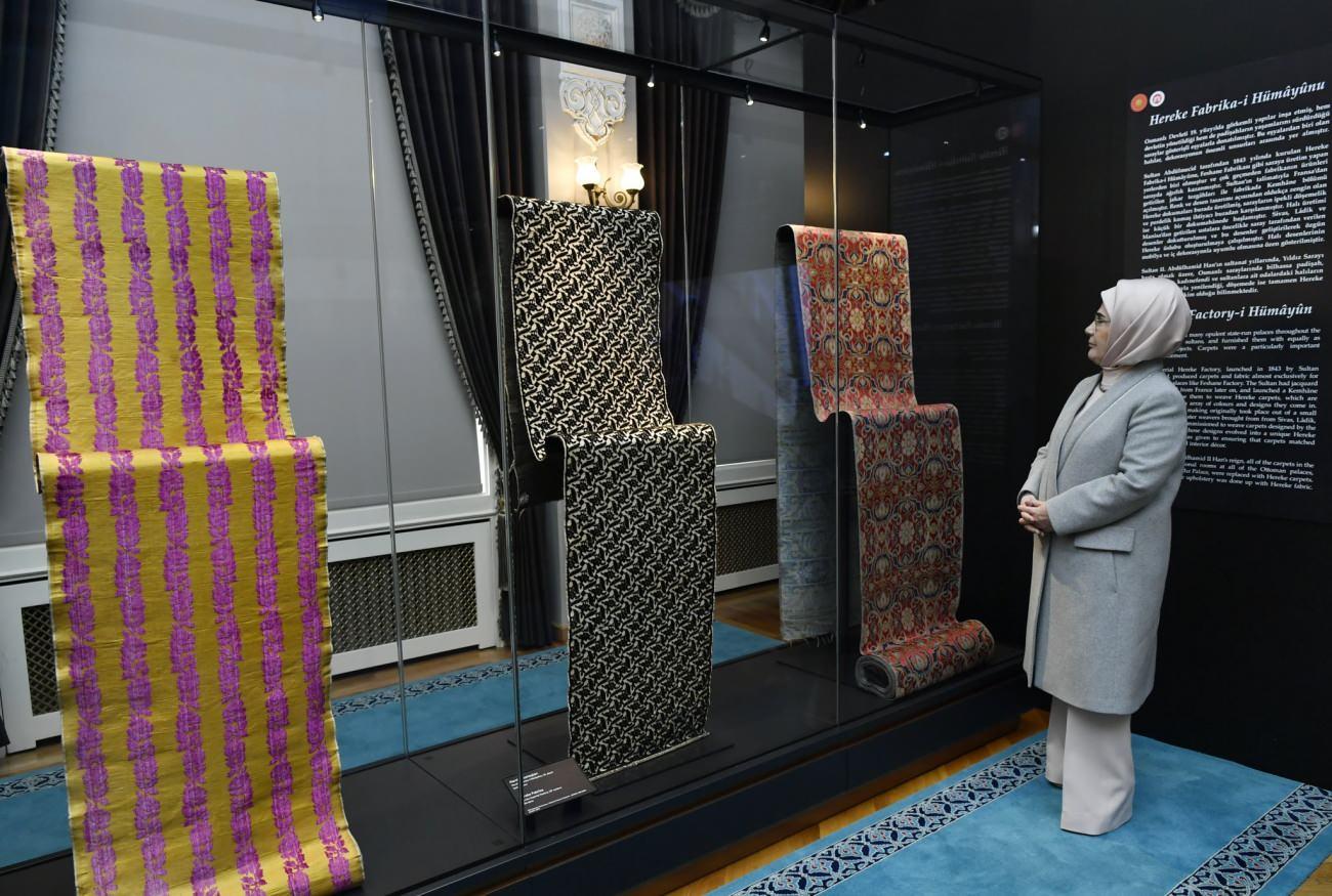 Emine Erdoğan Ankara Palas Müzesi paylaşımı 