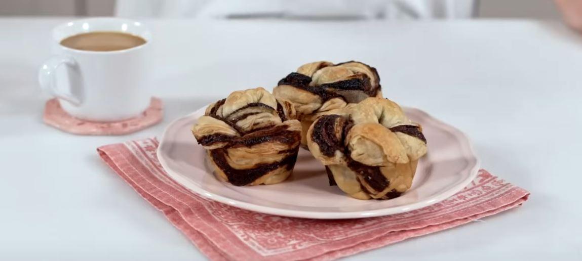  Çikolatalı Kruvasan Muffin