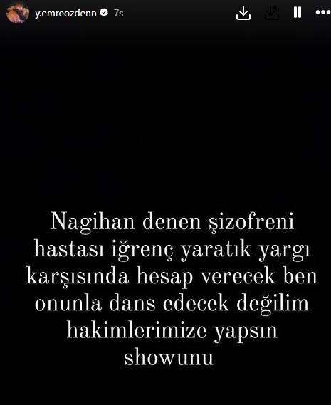 Nagihan ile Yunus Emre arasında sular durulmuyor! İddialar ortalığı karıştırmıştı