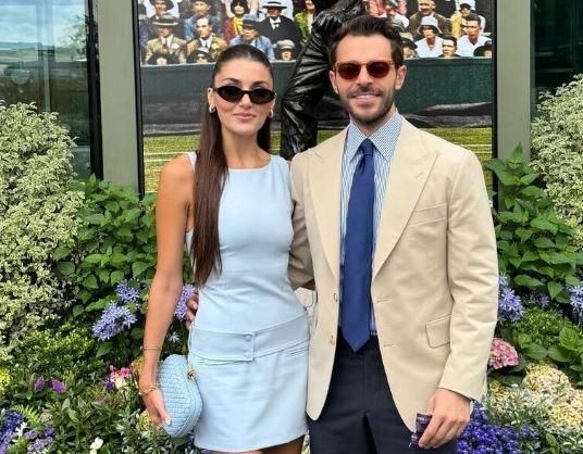 Hakan Sabancı ile Wimbledon finaline giden Hande Erçel'in maç kombini olay oldu!