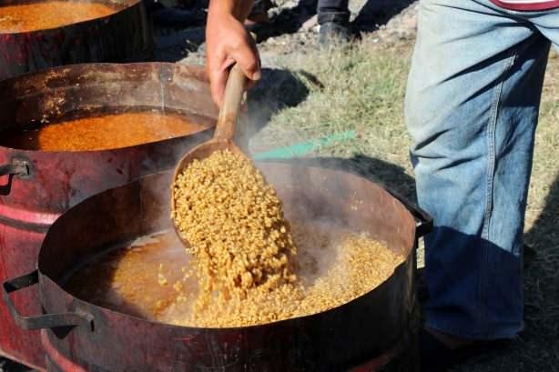 Erzincan'da bulgur kazanlara kaynamaya başladı!