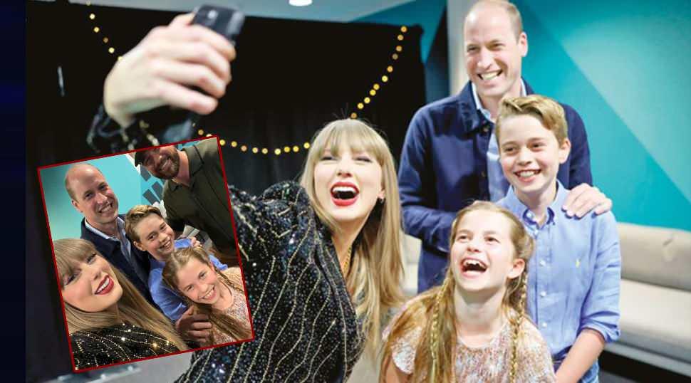 Taylor Swift ve Wales ailesi 