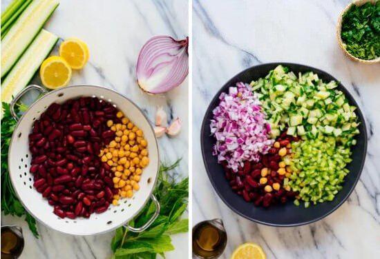 Bu salata sofranızı renklendirecek! Barbunya salatası tarifi