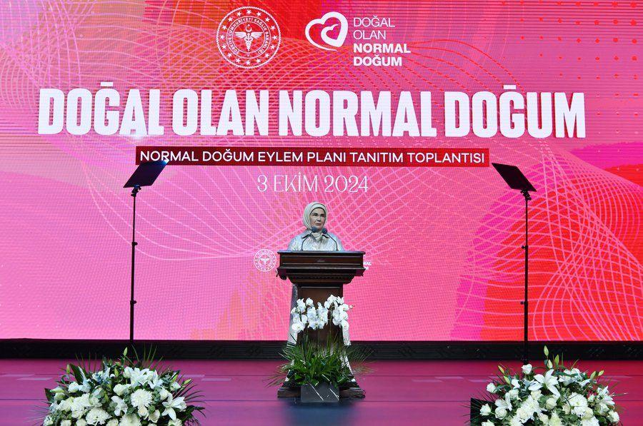 Emine Erdoğan Normal Doğum Eylem Planı Tanıtım Toplantısı