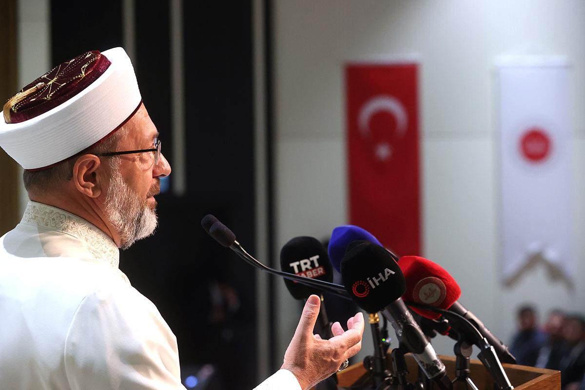 Diyanet İşleri Başkanı Ali Erbaş