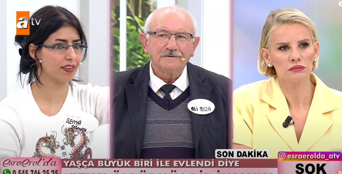 Esra Erol Ali Rıza itirafı