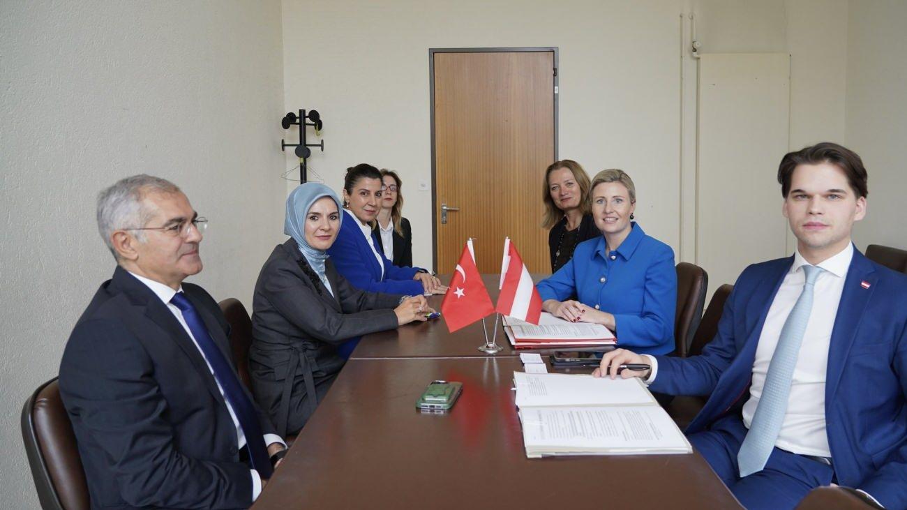 Aile ve Sosyal Hizmetler Bakanı Mahinur Özdemir Göktaş Birleşmiş Milletler Cenevre Ofisi