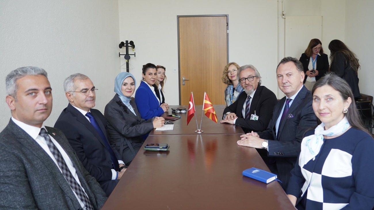 Aile ve Sosyal Hizmetler Bakanı Mahinur Özdemir Göktaş Birleşmiş Milletler Cenevre Ofisi