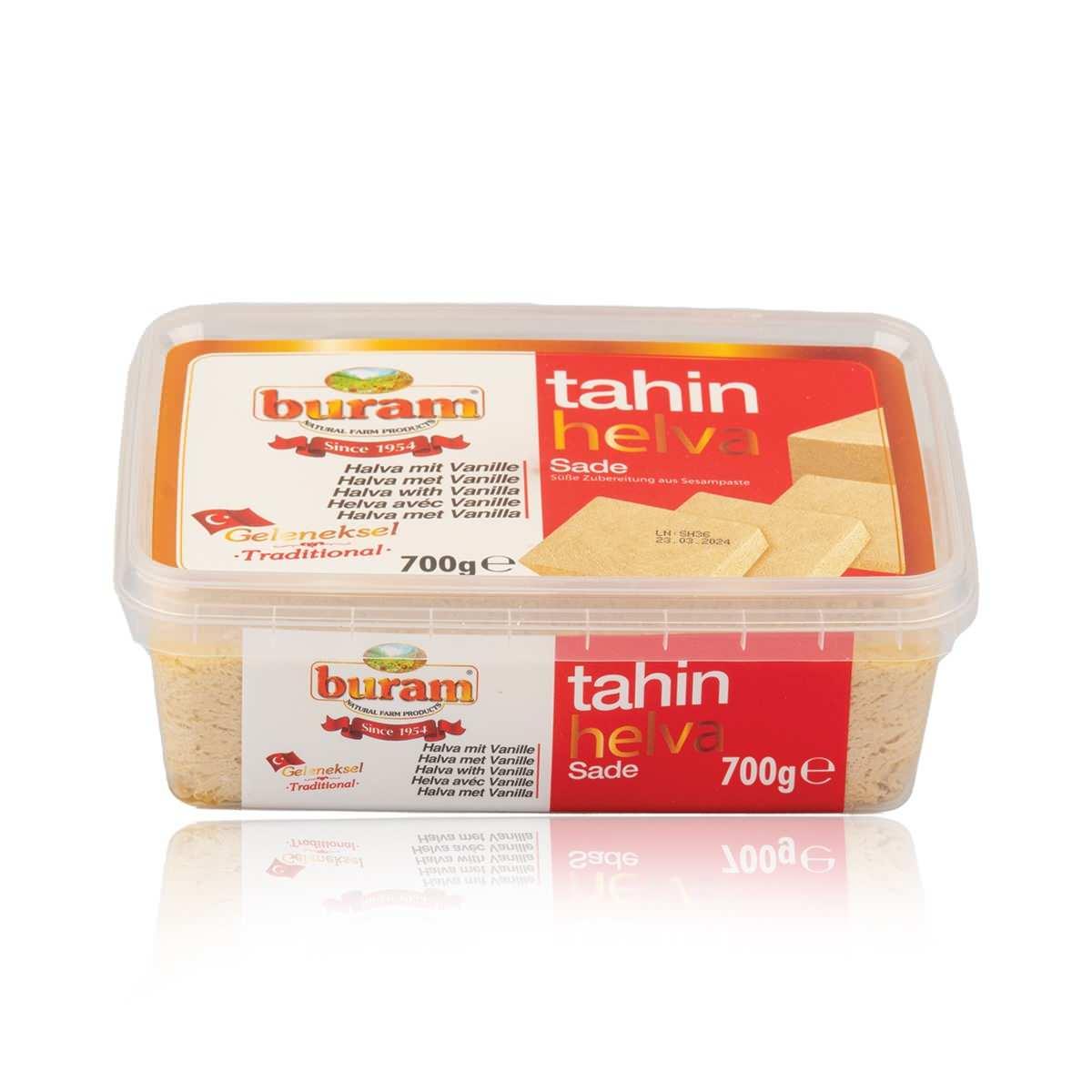 BURAM Tahini Helva Halva mit Vanille