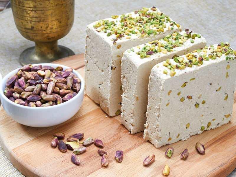 BURAM Tahini Helva Halva mit Vanille