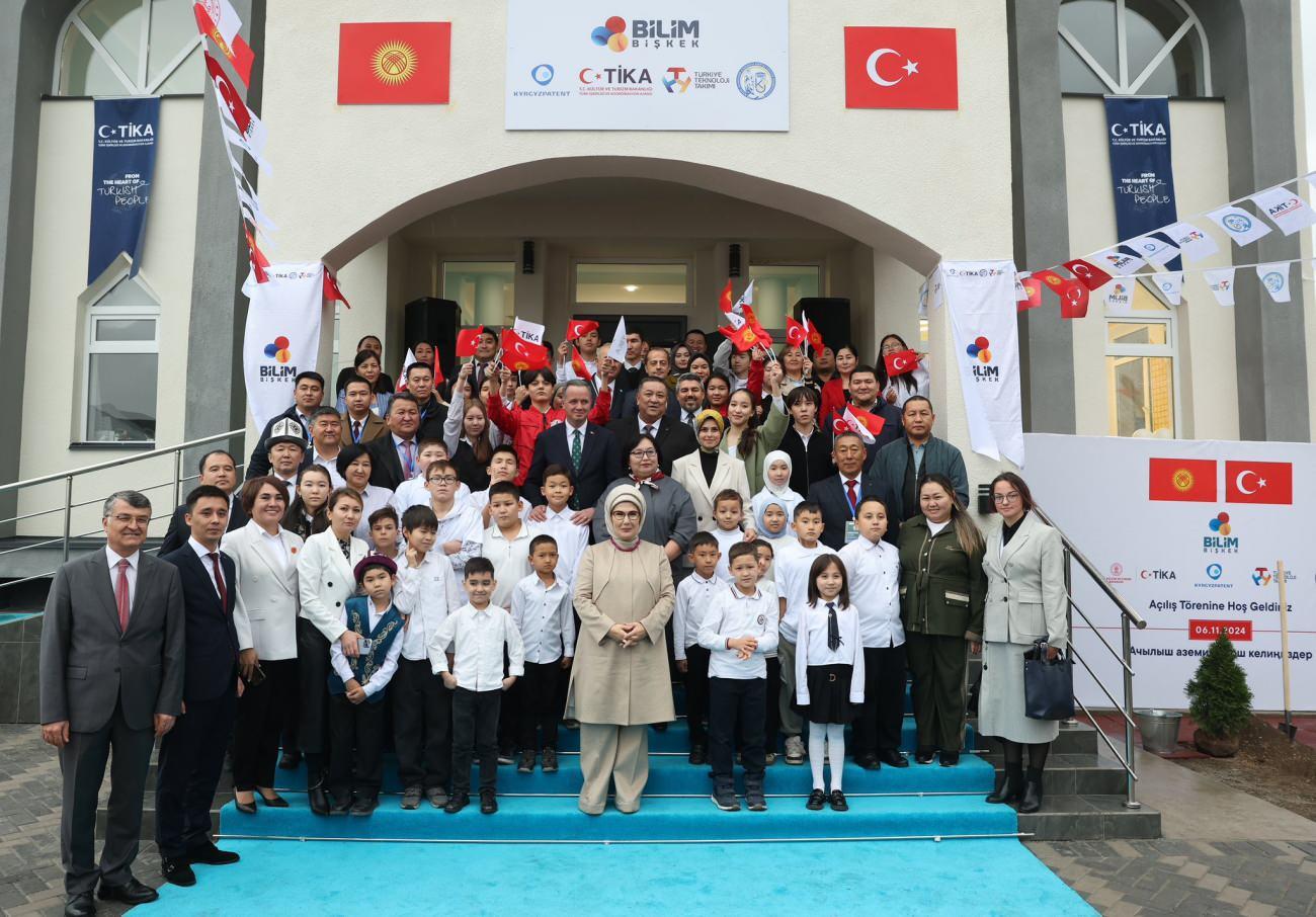 Emine Erdoğan Bilim Bişkek İnovasyon Merkezi