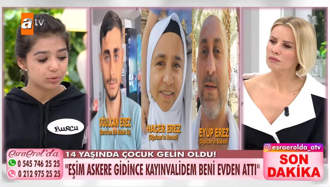 Burcu Erünsal eşi ve eşinin ailesinden şiddet gördüğünü anlattı