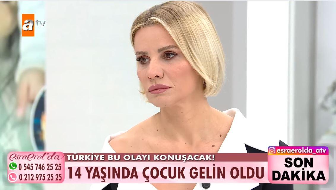 Sunucu Esra Erol Burcu Erünsalın yaşadıklarına tepki gösterdi