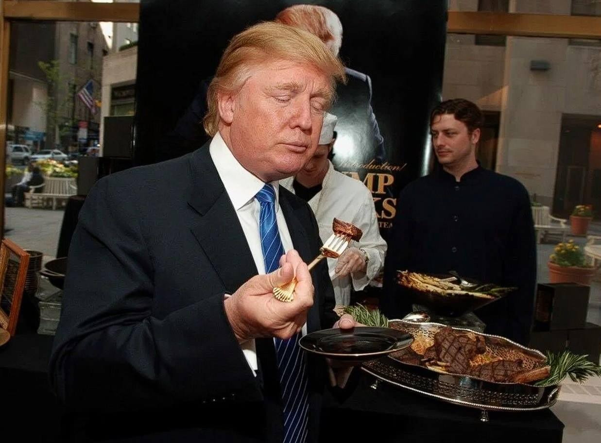 Trump tüm öğünlerinde fast food ürünleri tercih ediyor
