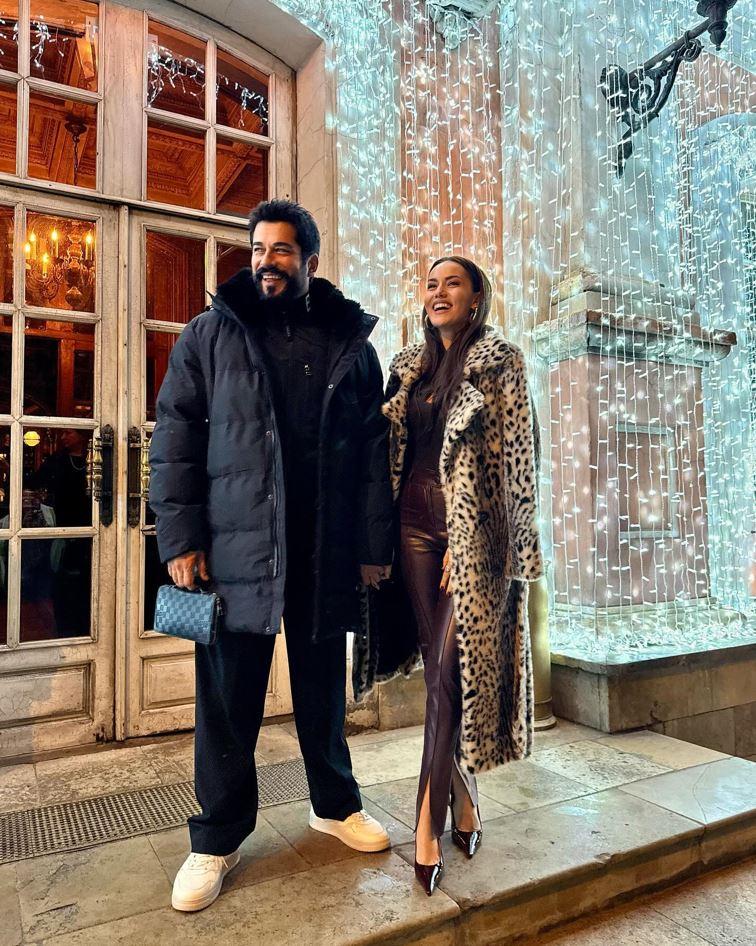 Burak Özçivit ve Fahriye Evcen Rusya tatiline çıktı