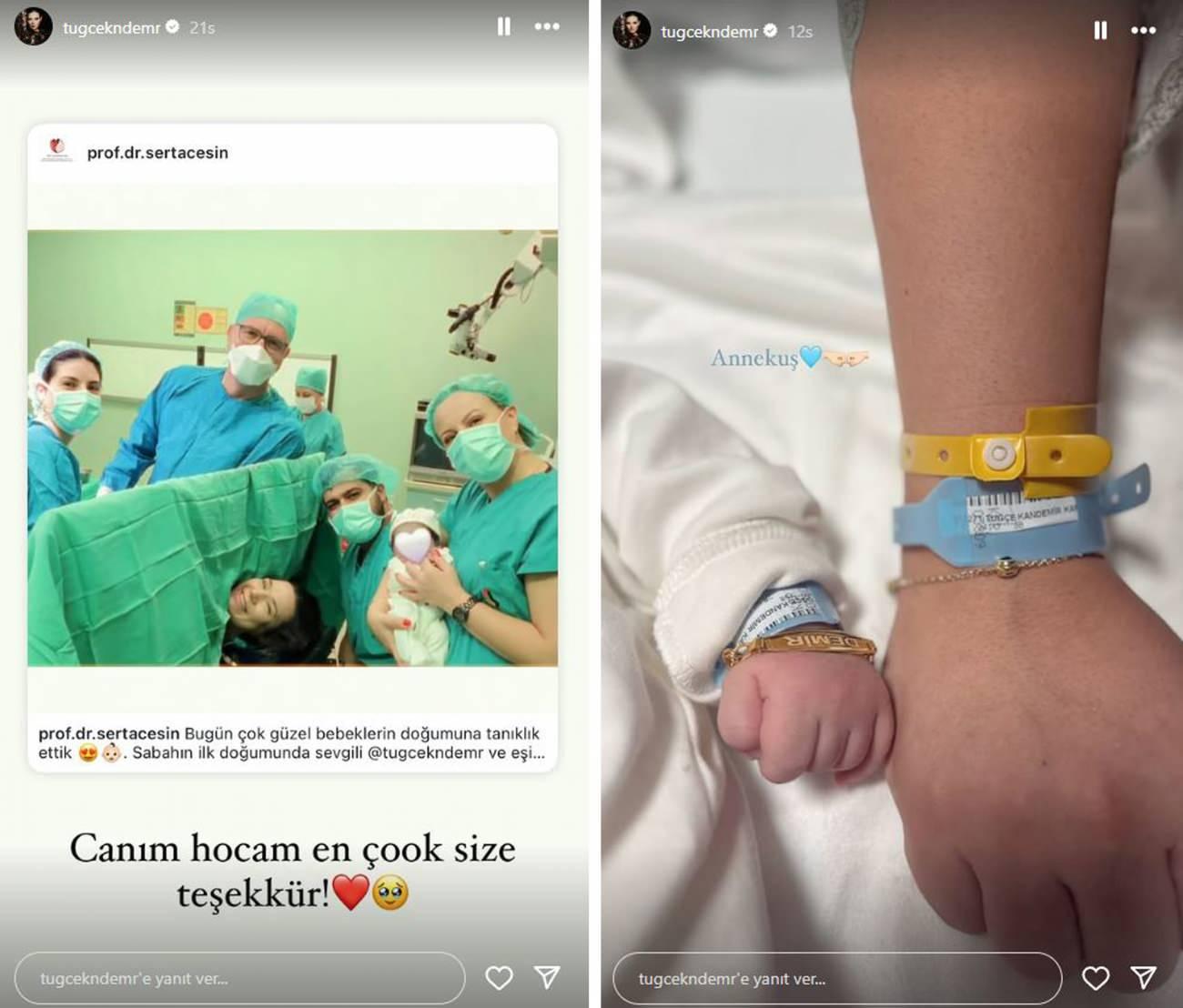Ünlü şarkıcı anne olduğunu da sosyal medyadan duyurdu