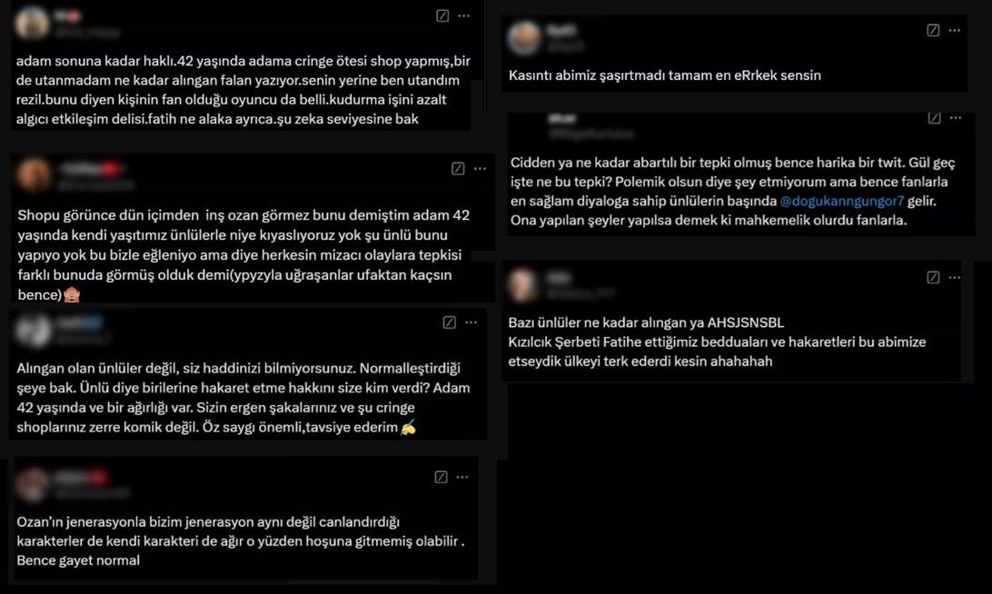 Diğer kullanıcıların eleştirileri