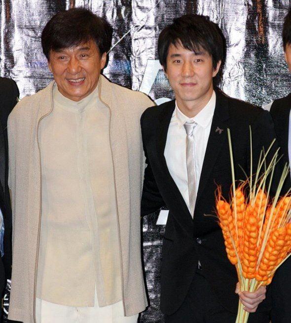 Jackie Chan ve oğlunun bir karesi