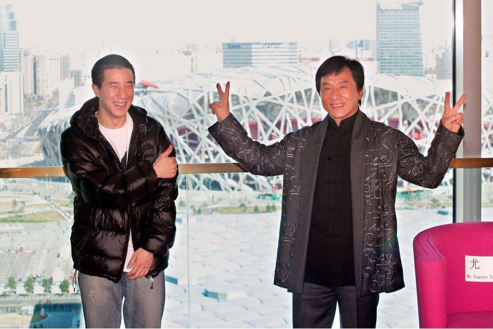 Jackie Chan ve oğlu