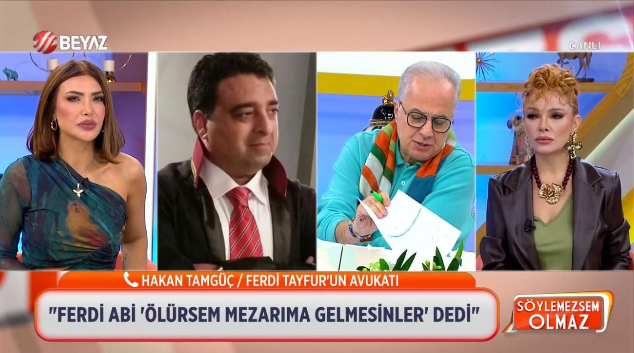 Ferdi Tayfurun avukatı Hakan Tamgüç programa bağlandı