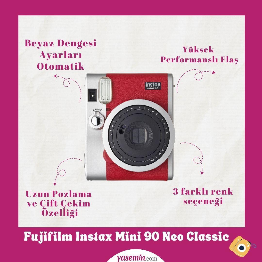 Fujifilm Instax Mini 90 Neo Classic fotoğraf makinesi