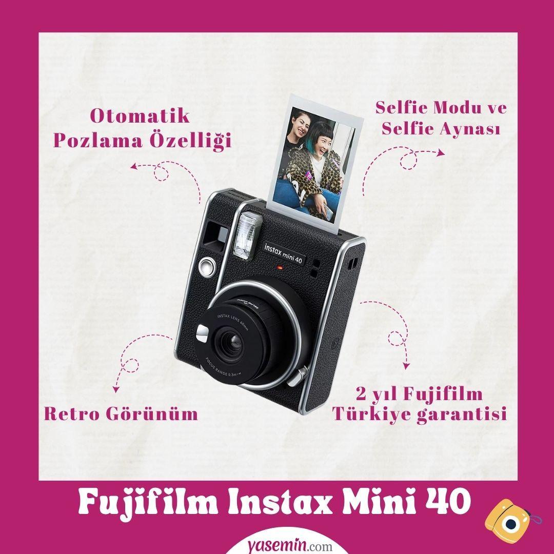 Fujifilm Instax Mini 40 fotoğraf makinesi