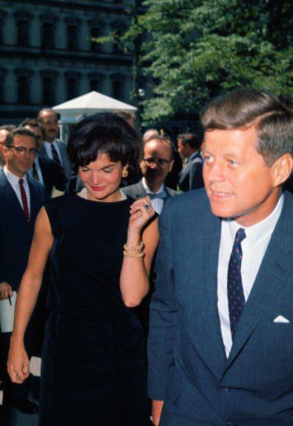 John F Kennedy ve eşi Jacqueline Kennedy