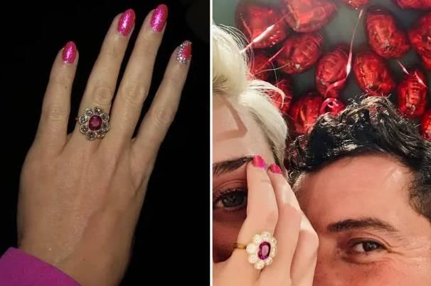 Katy Perrynin nişan yüzüğü