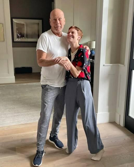 Bruce Willis ve kızı Tallulah Willis