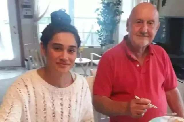 Meltem Miraloğlu ve 86 yaşındaki eşi Patrick Grady