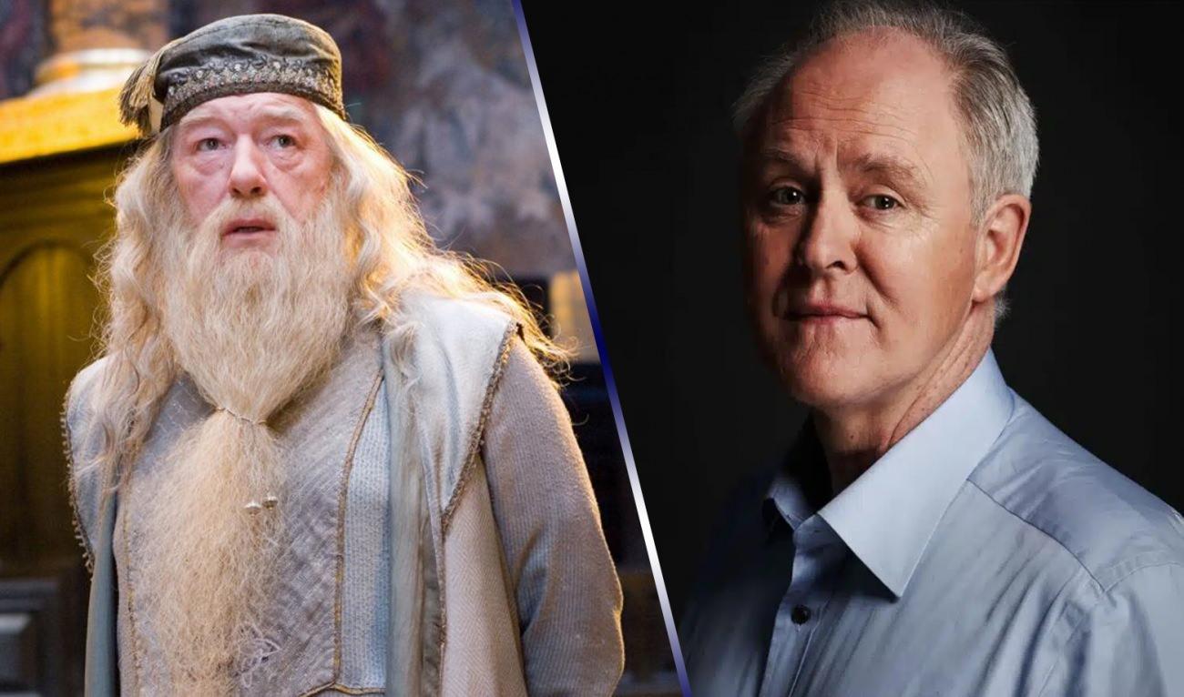 Albus Dumbledore rolünde Michael Gambon ve John Lithgow